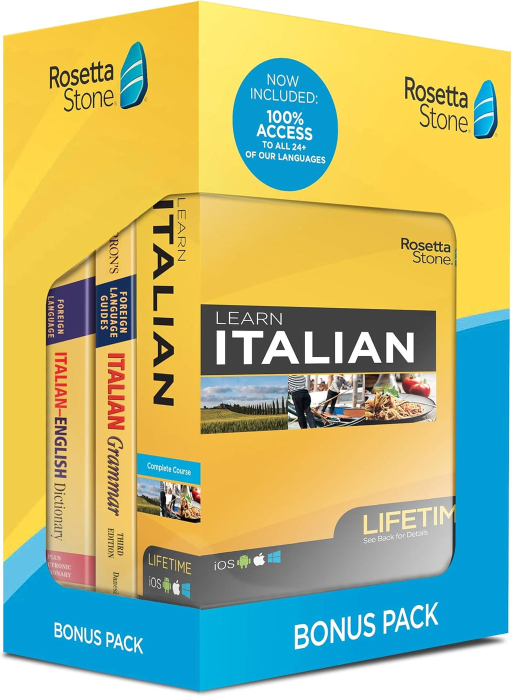 Lifetime Online Access Spanish Grammar Guide Dictionary Book Set B810
