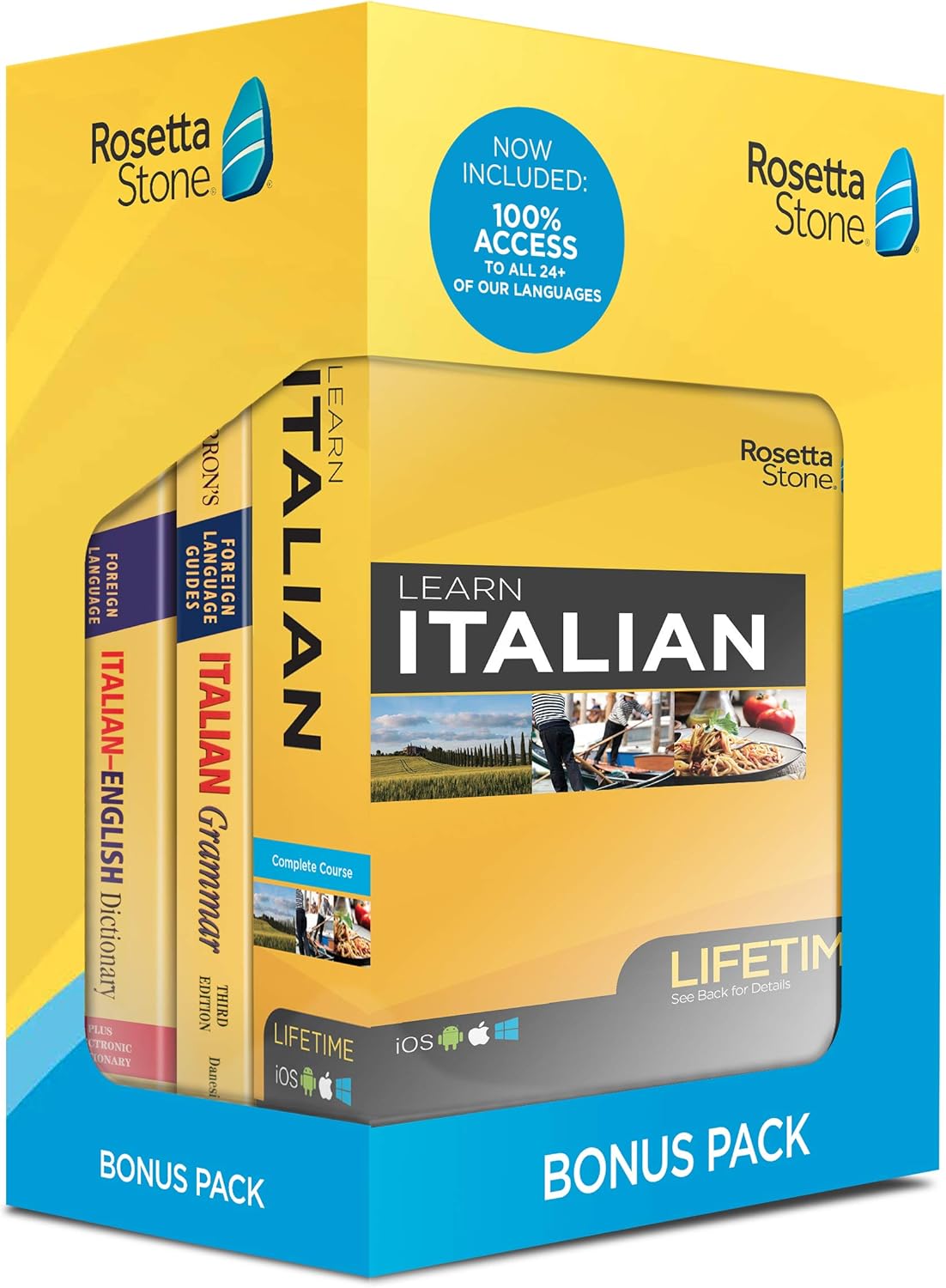 Lifetime Online Access Spanish Grammar Guide Dictionary Book Set B810