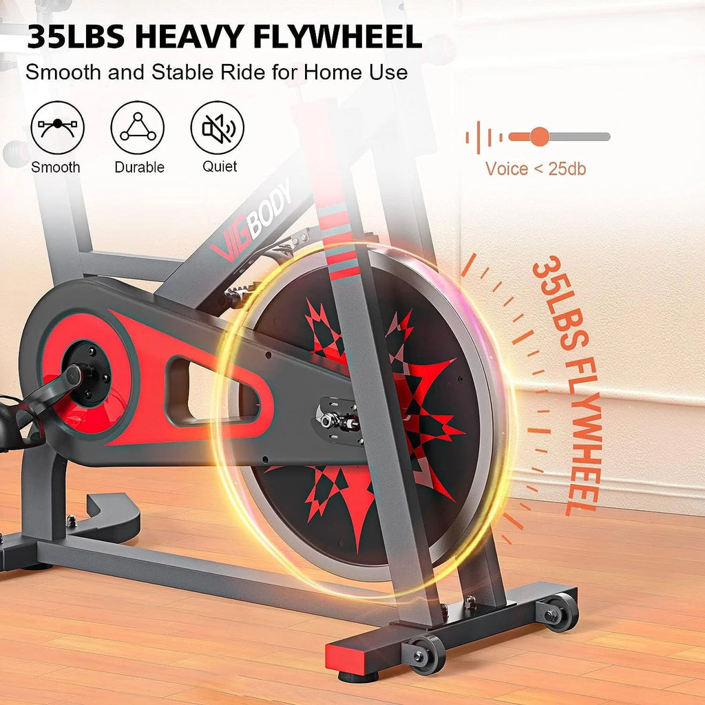 Exercise Bike Stationary Indoor Cycling Bicycle Q519