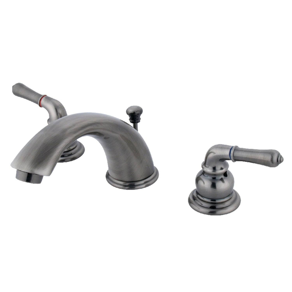 Polished Chrome Widespread Bathroom Faucet O147136
