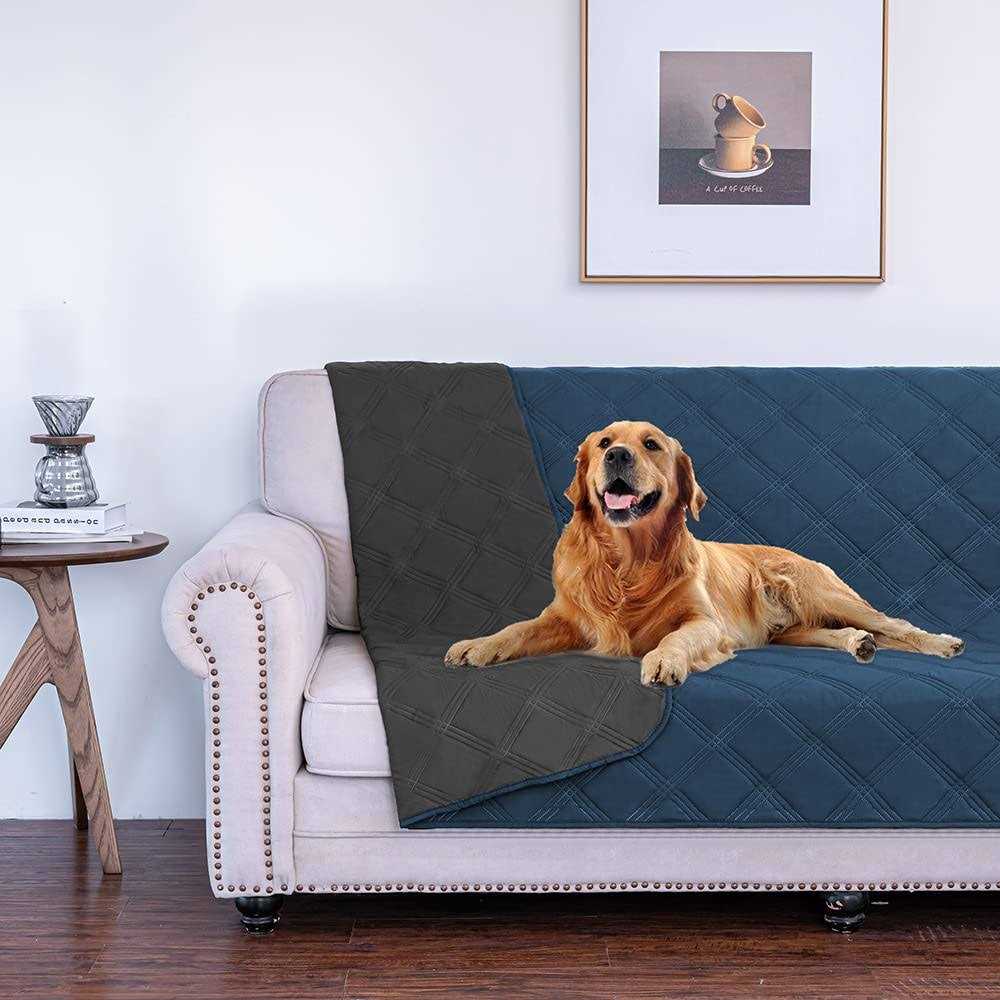 Waterproof Reversible Dog Bed Cover Pet Blanket D57897