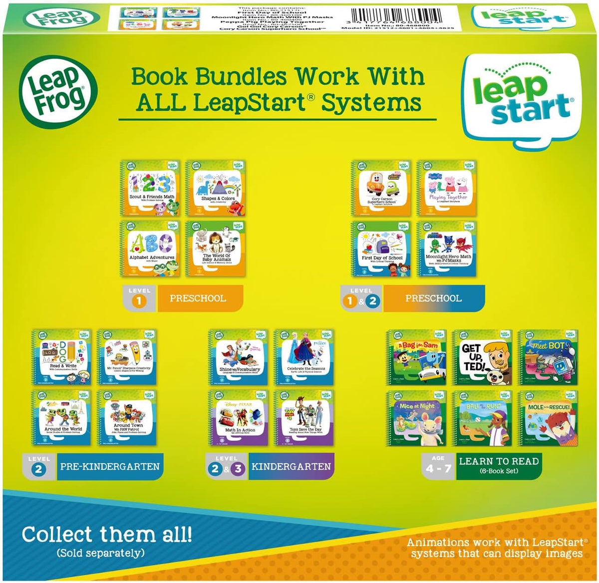 LeapStart Literacy and Critical Thinking 4-Pack W9168