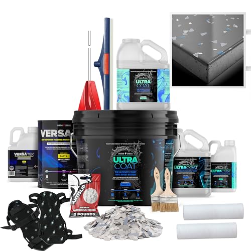 Epoxy Floor Kit for Concrete, 300-400 sq ft H380