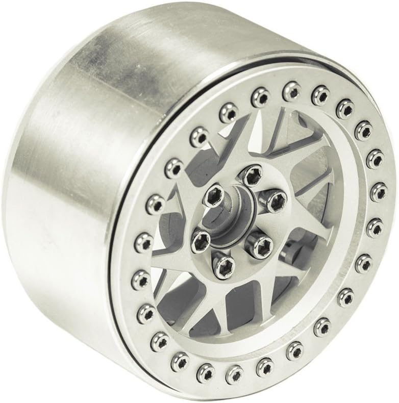 2.2 inches RC Beadlock Wheels Pack of 4 Black B831