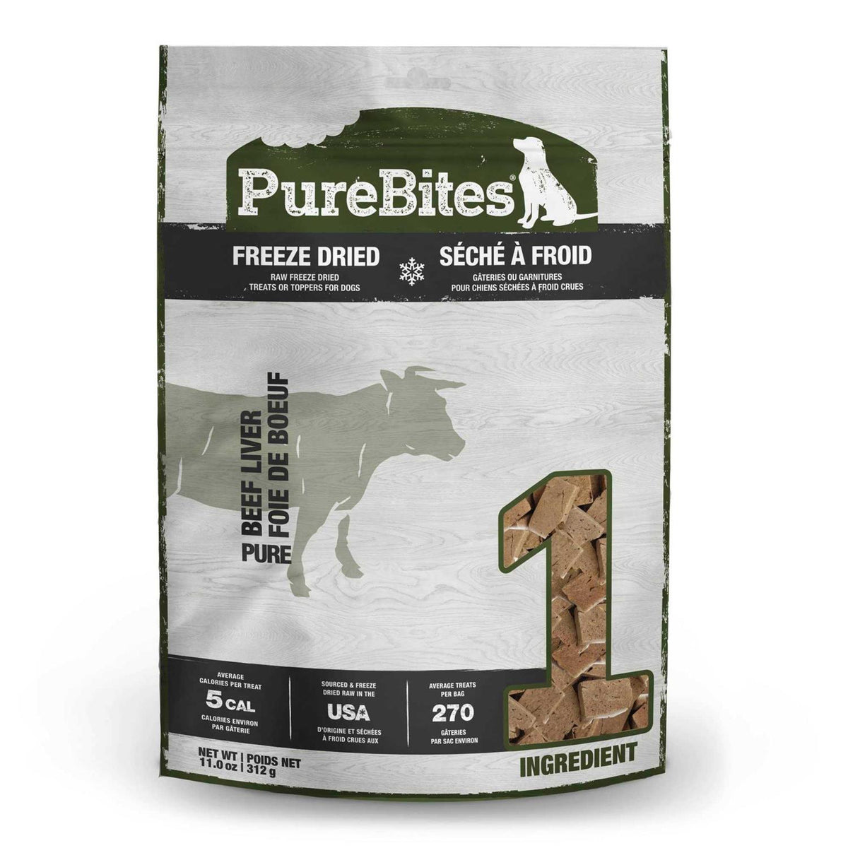Freeze Dried Beef Liver Dog Treats A786
