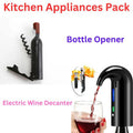 Electric Wine Aerator & Magnetic Bottle Opener H2257