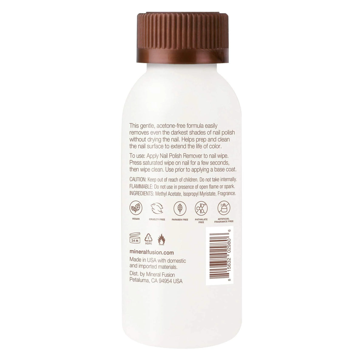 Nail Polish Remover, 3 Fl Oz U15706