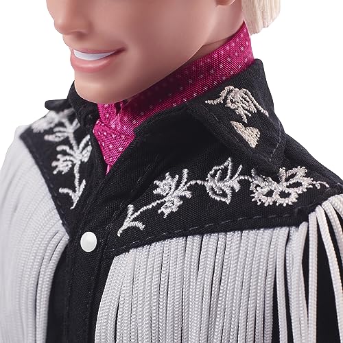 Collectible Ken Doll Black and White Western Outfit C591