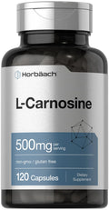 L-Carnosine 500mg 120 Capsule Supplement Non-GMO Gluten Free T1889