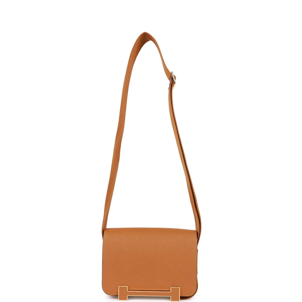 Caramel Chevre Bag V6802