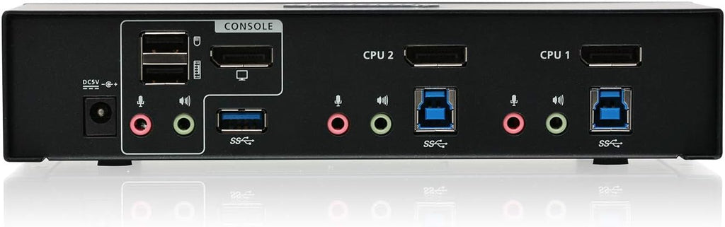 2-Port DisplayPort KVMP with Wireless Keyboard and Mouse U90781