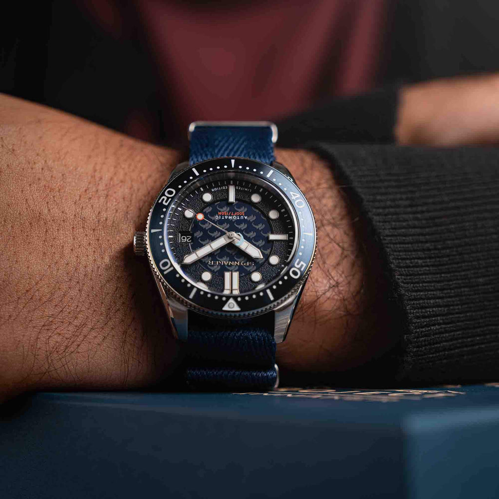 Ocean Blue Automatic Watch I859