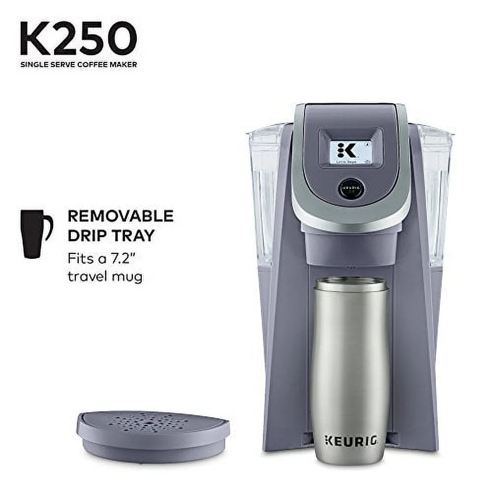 PLUM GRAY Single Serve Coffee Maker E213191