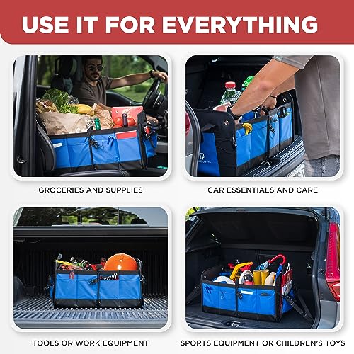 Truck Bed Organizer, Expandable Foldable Cargo Organizer X498
