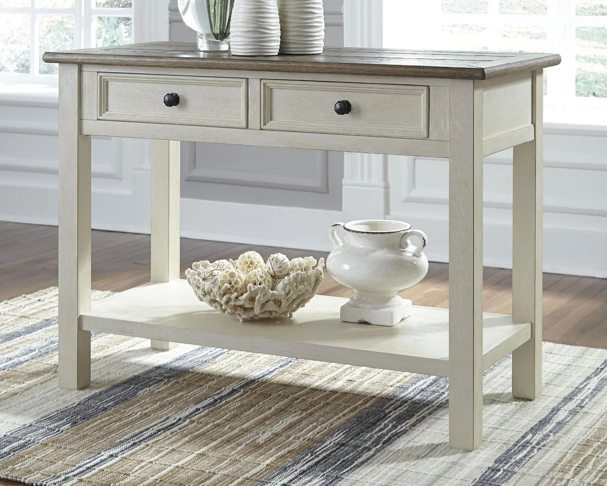 Two-tone Sofa Console Table E977