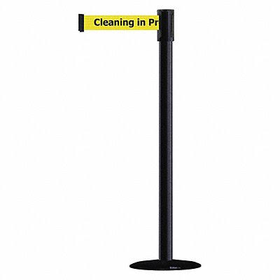 Slimline Post Basic Steel Black I174
