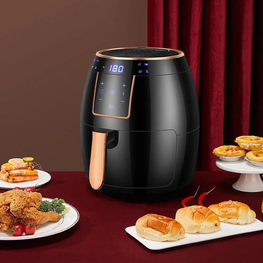 5.5L 1300W Electric Air Fryer with LCD Screen L425769