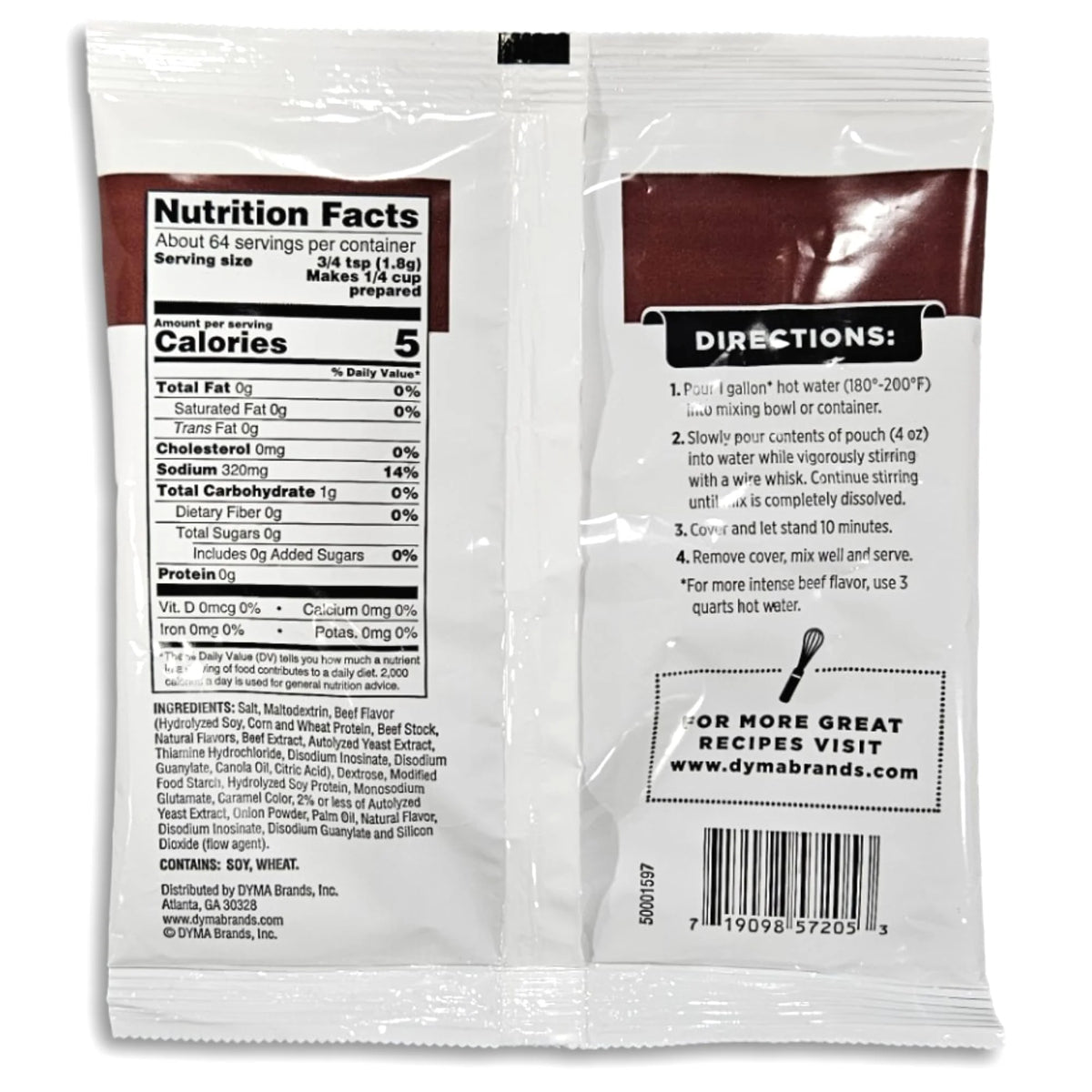 Beef Au Jus Gravy Mix 4 Ounce Pack of 4 N361201