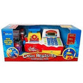 Cash Register with Checkout Scanner, Weight Scale, Microphone, Calculator, Play Money and Food Shopping Playset X776157
