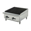 24 in. Stainless Steel Countertop Radiant Charbroiler P526