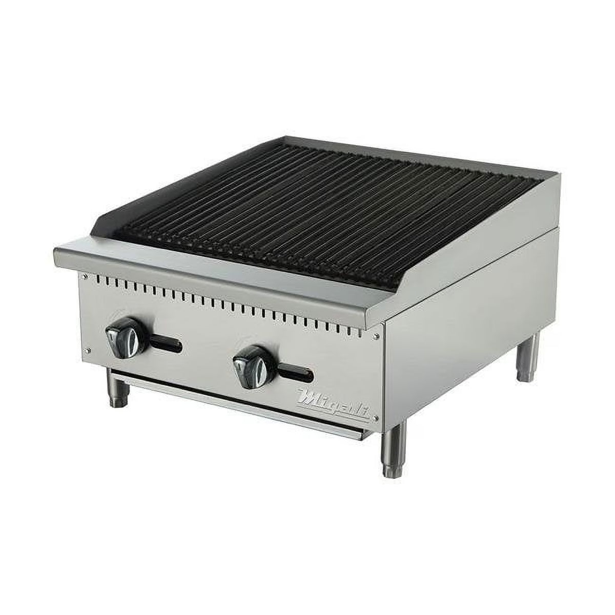 24 in. Stainless Steel Countertop Radiant Charbroiler P526