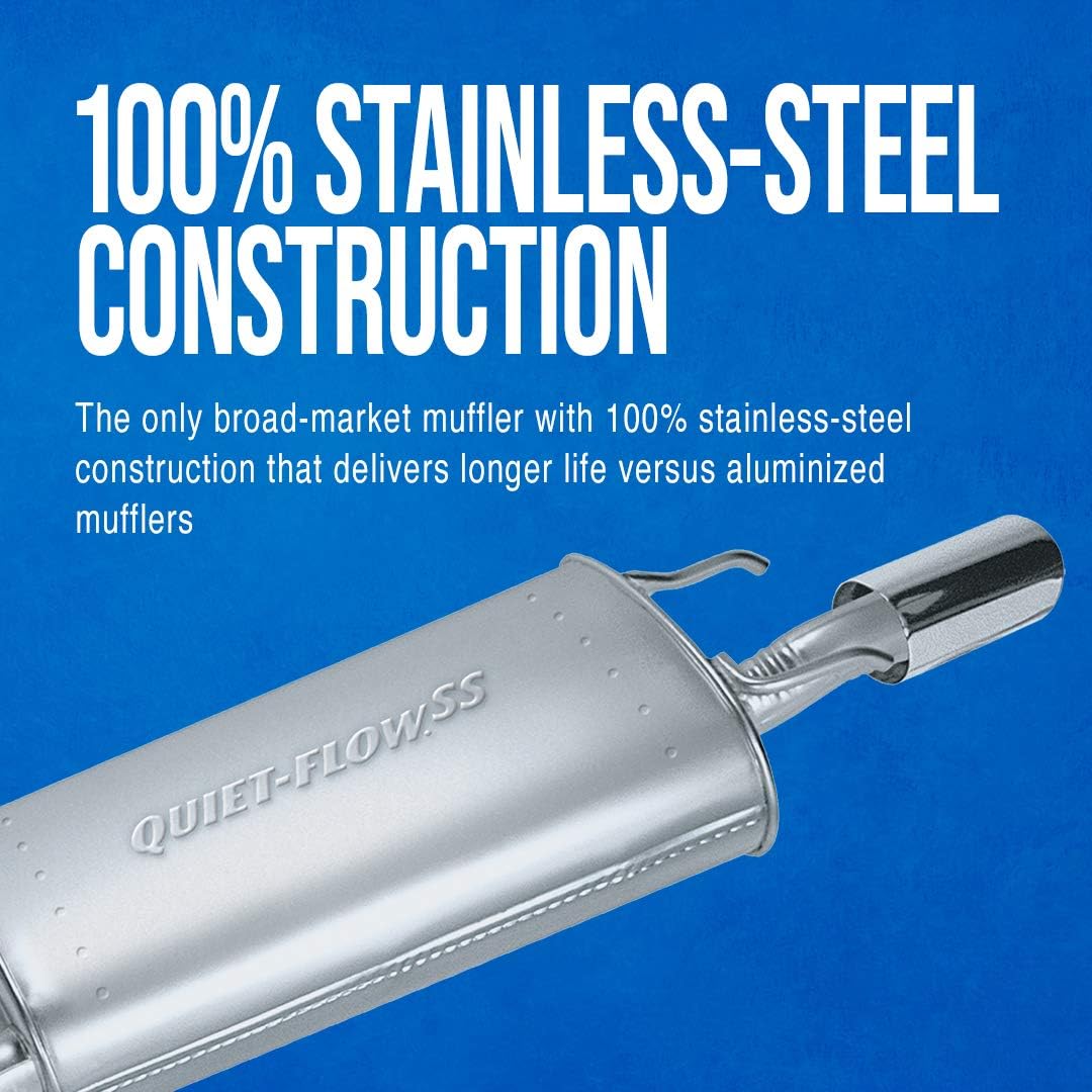 Quiet-Flow Exhaust Muffler Pack of 2 F17620