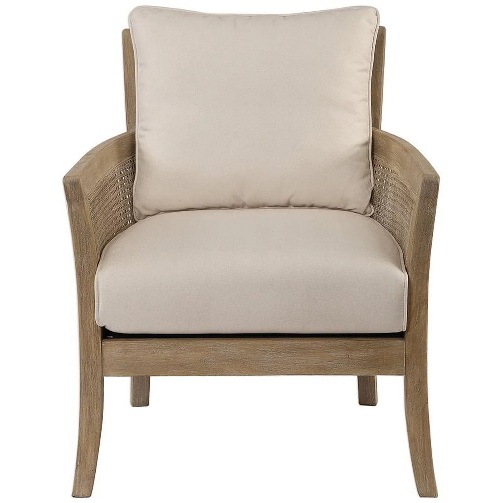 Off White Arm Chair A541876