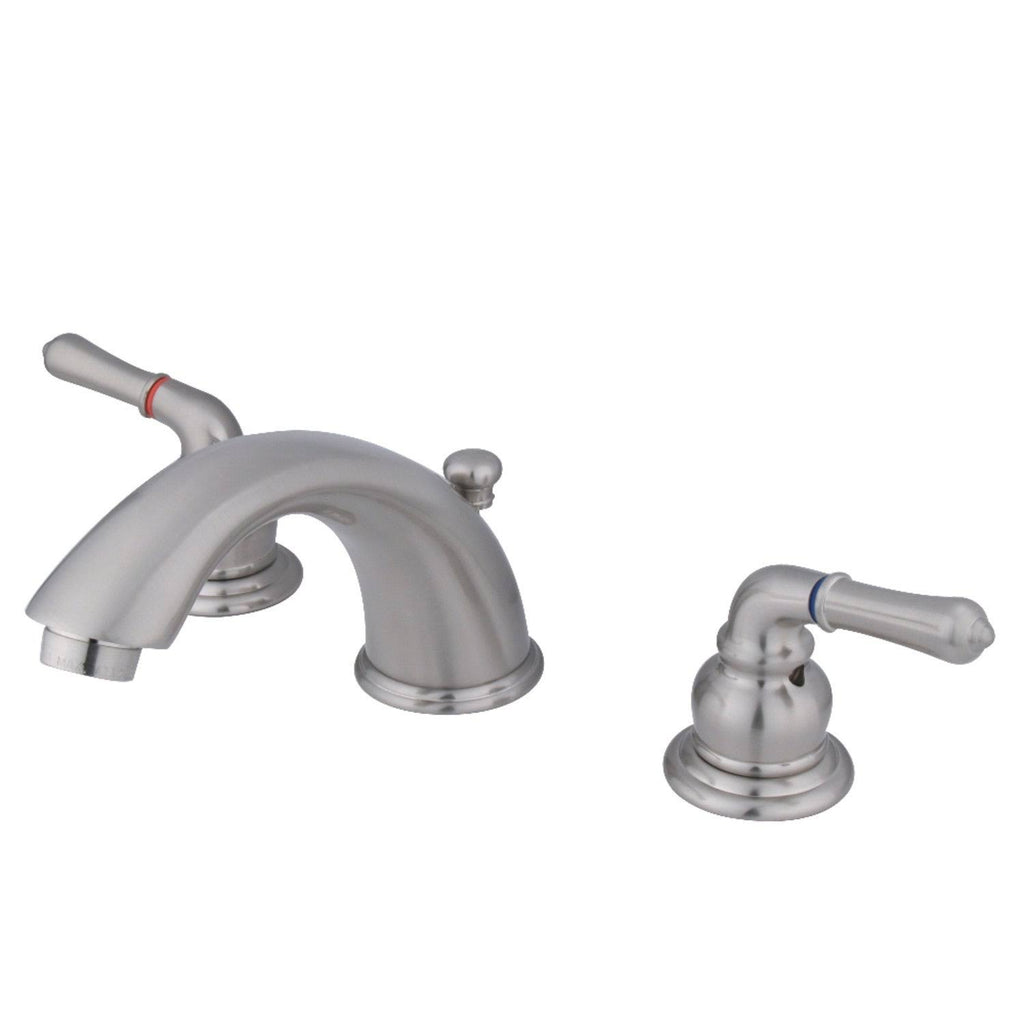 Polished Chrome Widespread Bathroom Faucet O147136