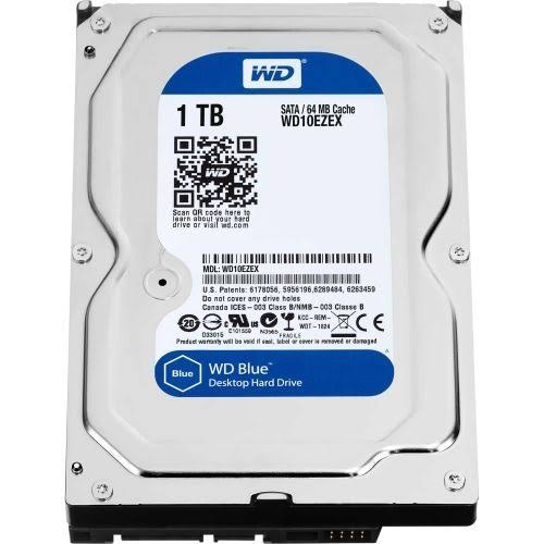 1TB Western Digital Blue 3.5-inch SATA III Desktop Hard Drive X8380
