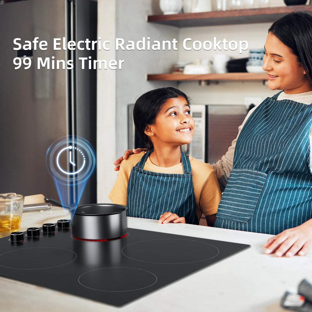 24 Inch 4 Burners Electric Cooktop U90327
