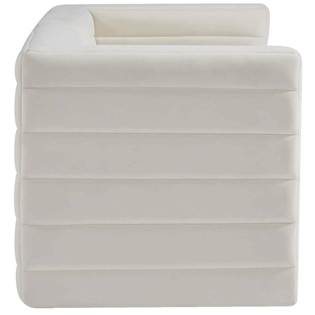 Cream Velvet Modular Sofa C65055