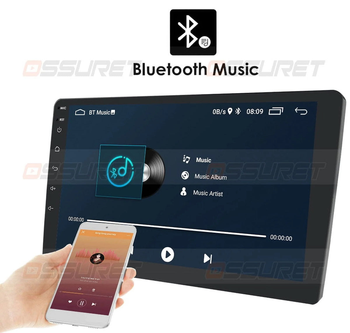 Android 12.0 Car Stereo Radio Head Unit GPS Navigation Carplay R1680