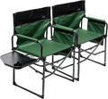 Oversized Heavy Duty Folding Camping Chair with Side Table N4998