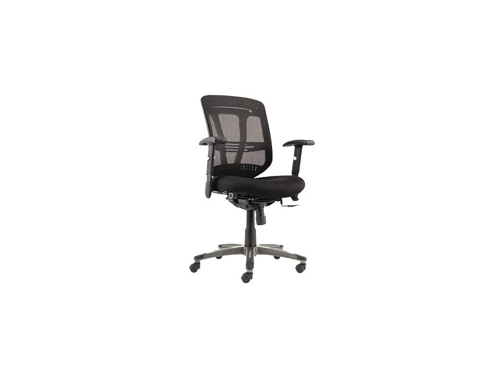 Black Mesh Mid-Back Chair A940
