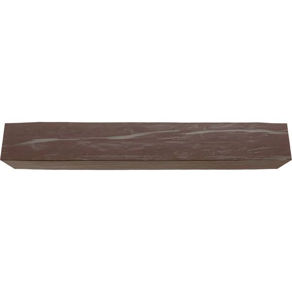 Aged Pecan Faux Wood Fireplace Mantel J7322