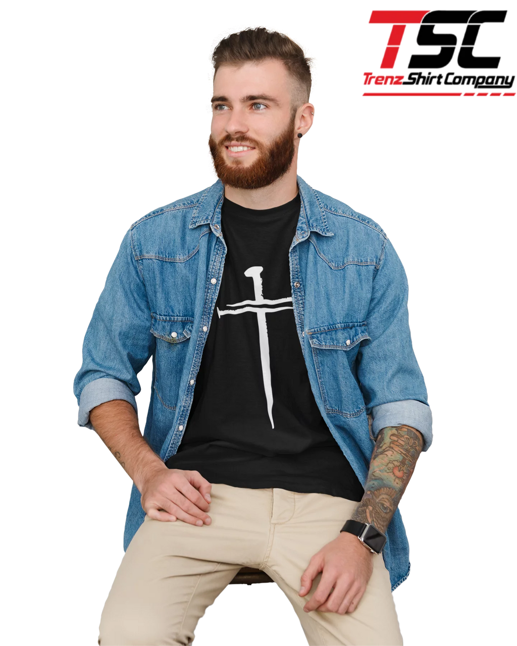 Black Embroidered Mesh Back Trucker Hat B29041