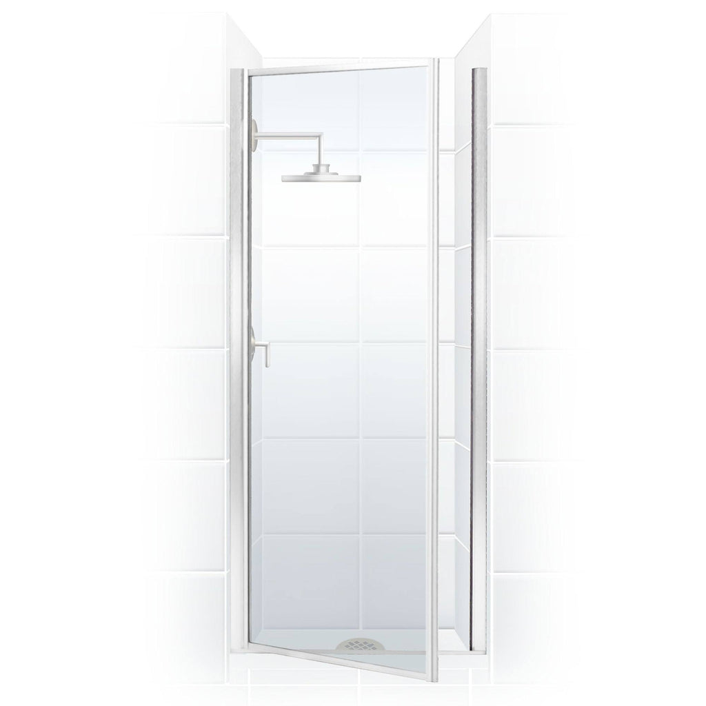 30x22 x 68x22 Framed Hinge Shower Door Chrome X93852
