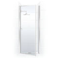 30x22 x 68x22 Framed Hinge Shower Door Chrome X93852