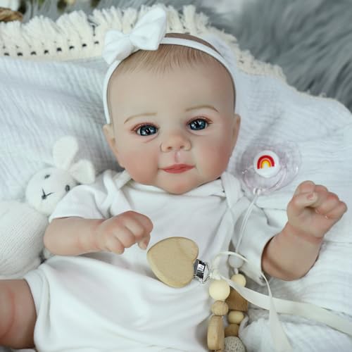 18 Inch Soft Vinyl Smiling Girl Doll with Accessories H10230