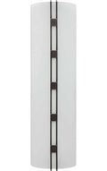 Black Brushed Nickel 1-Light Wall Sconce P643