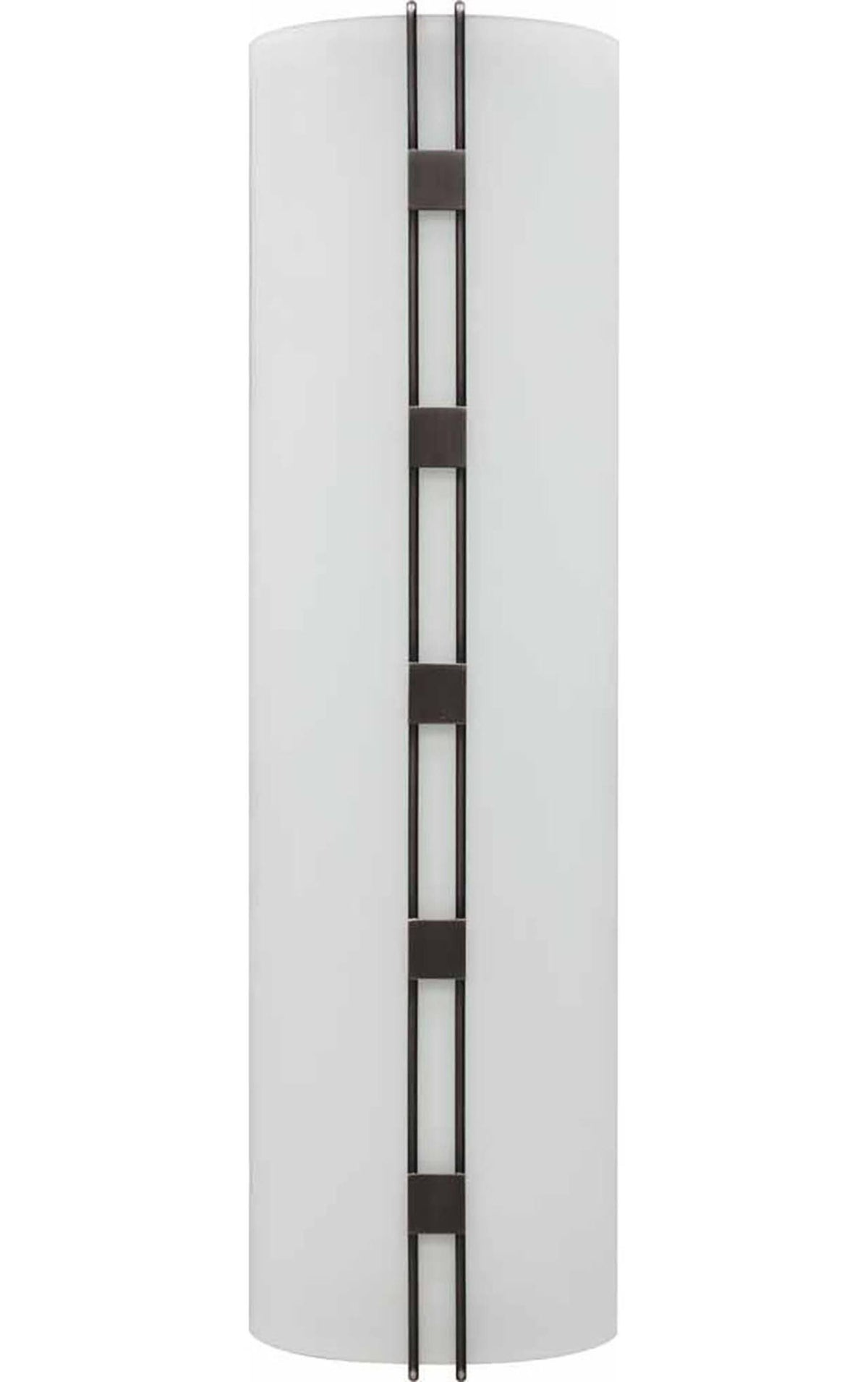 Black Brushed Nickel 1-Light Wall Sconce P643
