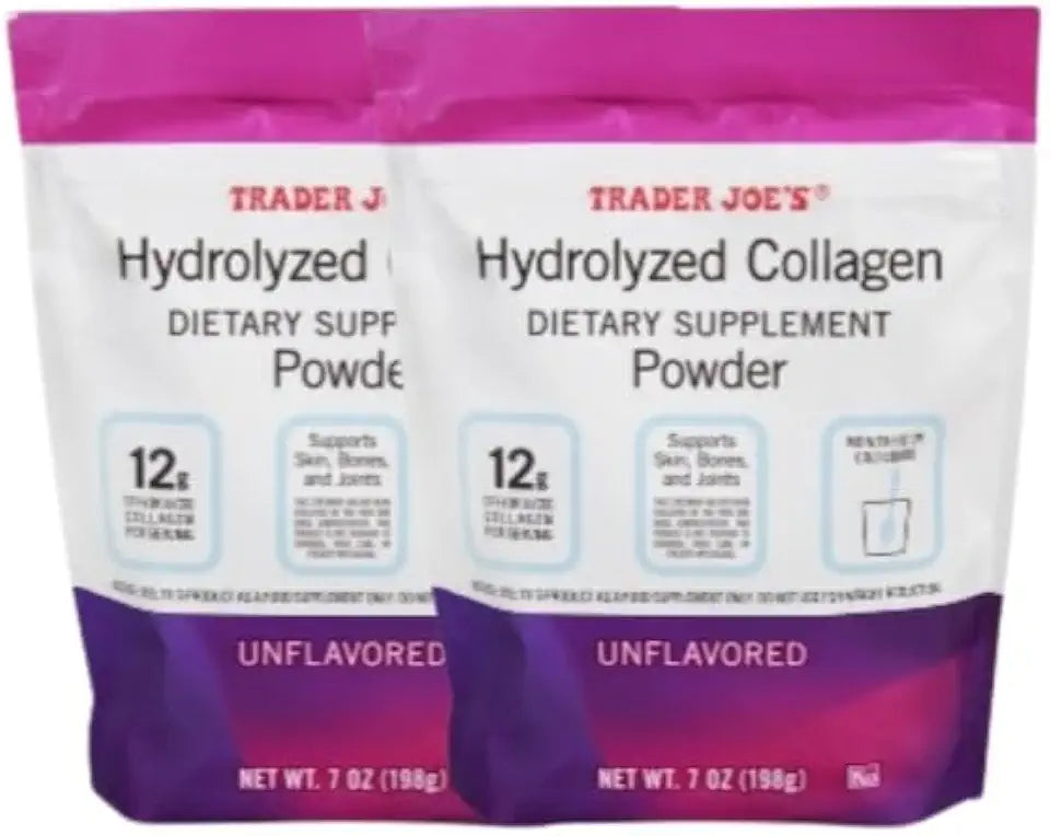 Hydrolyzed Collagen Dietary Supplement Powder 2 Pack 7 oz Each P2516
